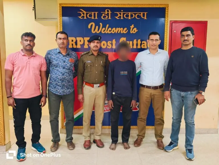 RPF Cuttack Apprehends Bengal Native On Run After Killing 6-Yr-Old Girl In Bengaluru