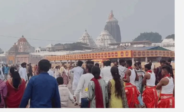 Lakhs Throng Puri To Begin New Year With Prayers At Jagannath Temple