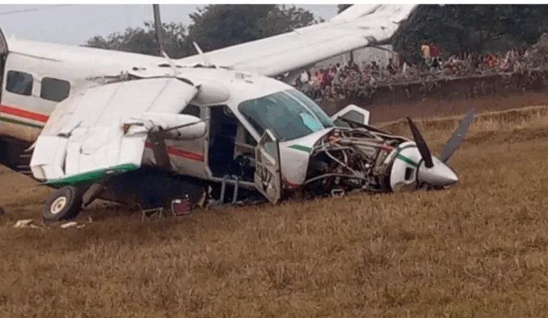 Small Aircraft Crashes Near Odisha’s Rourkela, 6 Injured