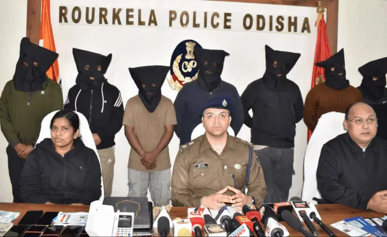 7 Arrested As Police Bust Cybercrime Syndicate In Odisha’s Rourkela