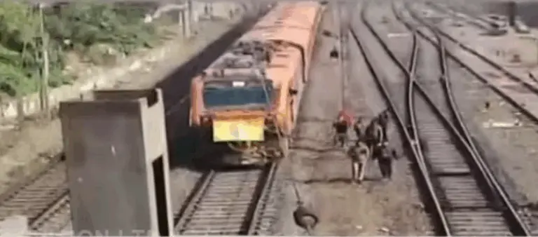 Drunk Man Goes Berserk On Railway Track, Halts Amrit Bharat Express In Bhubaneswar