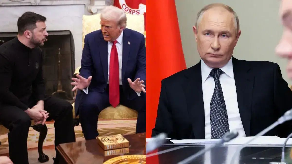 Trump, Putin, Zelensky