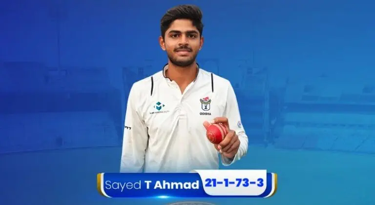 Ranji Trophy: Odisha Teen Tufayl Ahmad Bags 3 Wickets On Debut To Check Jharkhand Progress