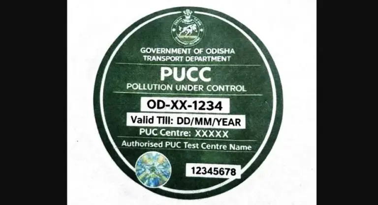 Odisha To Roll Out ‘Green Sticker’ System For Valid PUCC From Jan 10; Check Details