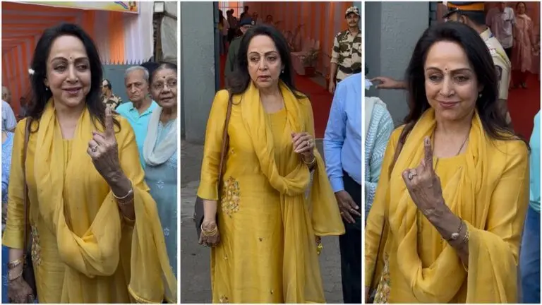 ‘I Am Here Since 7.45 AM’: Angry Mumbaikar Confronts Hema Malini For Getting Special Treatment At Polling Booth