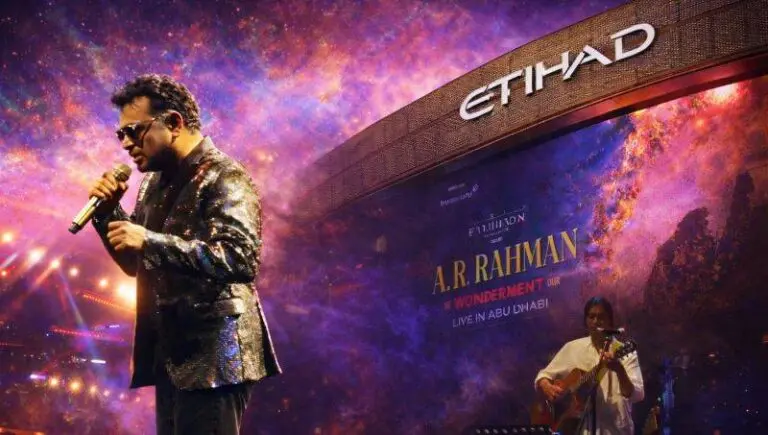 AR Rahman Lets Music Speak: Performs ‘Jana Gana Mana’, ‘Vande Mataram’ At UAE Concert Amid Row