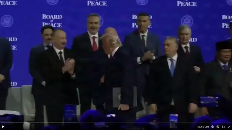 Trump Launches ‘Board of Peace’ for Gaza; Pakistan Among Members, India Absent