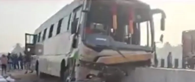 Bus Carrying Bengal Pilgrims Hits Divider Over Bridge In Odisha, Driver Thrown Out & Killed