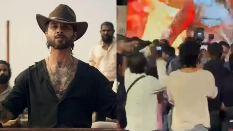 Shahid Kapoor Walks Off Stage At ‘O Romeo’ Song Launch After Being Mobbed by Fans