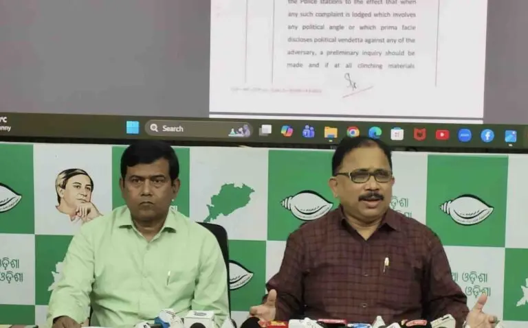 BJD Slams Odisha Govt Over ‘False’ Arms Case, Seeks DGP’s Public Apology After OHRC Rebuke