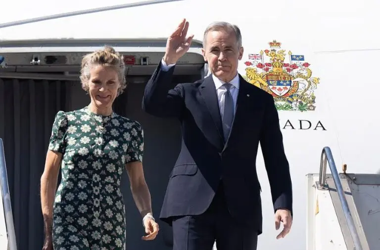 Canada PM Mike Carney arrives in India