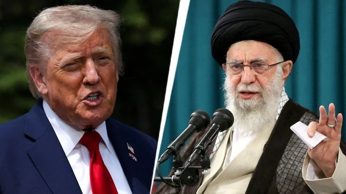 Donald trump, Ayatollah khamenei
