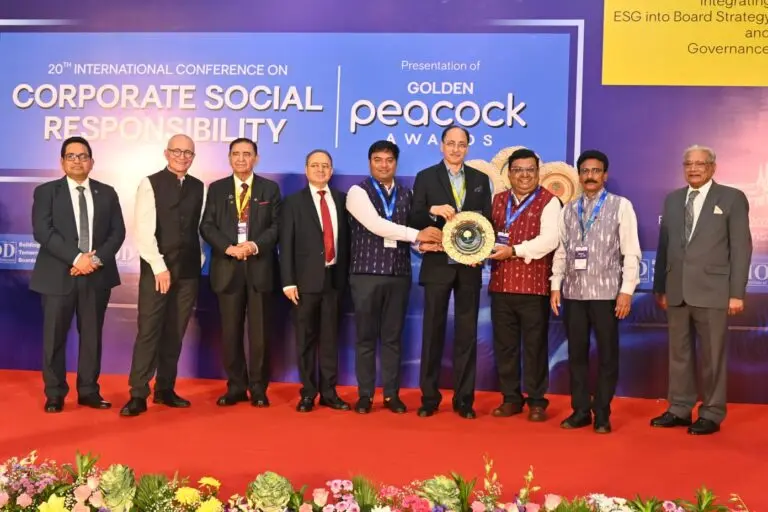 OMC Conferred With Golden Peacock HR Excellence Award 2025