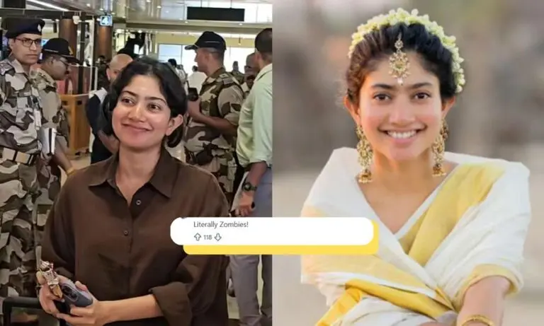 Sai Pallavi Narrowly Escapes Getting Mobbed At Kochi Airport; Internet Calls Out ‘Unhinged’ Fan Behaviour