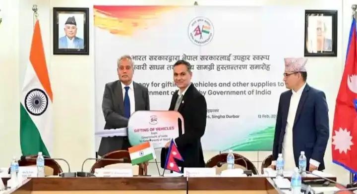 India Hands Over Third Tranche Of Election-Related Assistance To Nepal