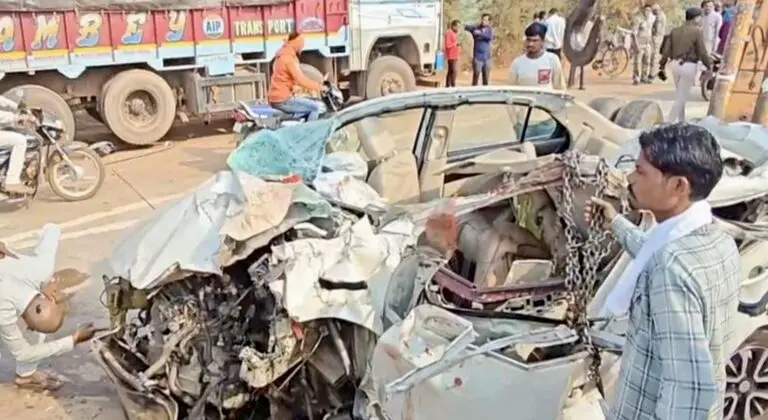 Three CRPF Personnel, Civilian Killed After Car Rams Into Stationary Truck In Chhattisgarh