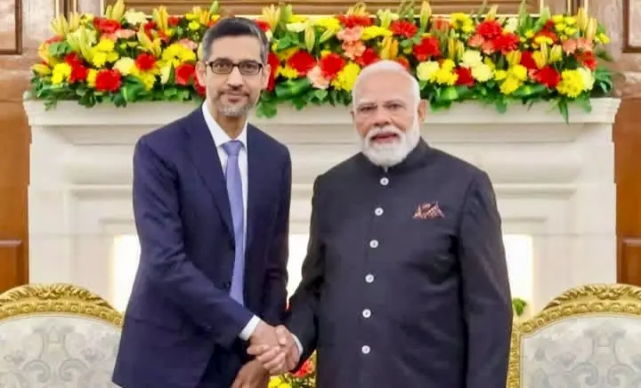 Google CEO Sundar Pichai Lands In India To Attend AI Impact Summit 2026, Meets PM Modi