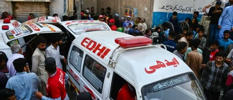 At Least 16 Killed In Explosion Due To Suspected Gas Leakage In Karachi