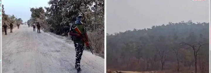Five Maoists Killed Along Chhattisgarh-Telangana Border As Security Forces Resume Operation In The Karregutta Forest