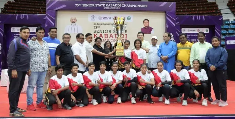 KIIT women state kabaddi champions