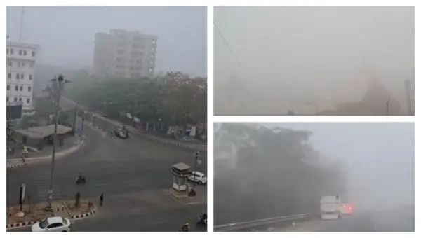 Dense Fog Blankets Bhubaneswar & Puri, Visibility Plummets; Check IMD Forecast