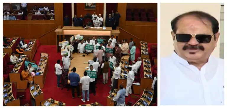 Uproar In Odisha Assembly: Congress Says Govt Evading Discussion On Farmers’ Issues