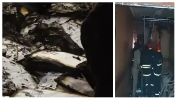 Fire Breaks Out At Toshali Bhawan In Bhubaneswar; Lokayukta Record Room Gutted