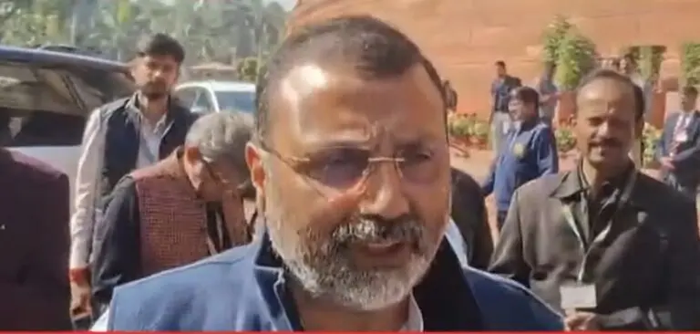 Nishikant Dubey Moves Motion For Rahul Gandhi’s Expulsion Over ‘Misleading Remarks, Foreign Links’