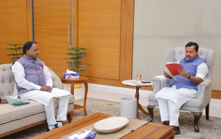 CM Majhi-Nitin Nabin Meet In Delhi Fuels Speculation On BJP Chief Rajya Sabha Bid From Odisha