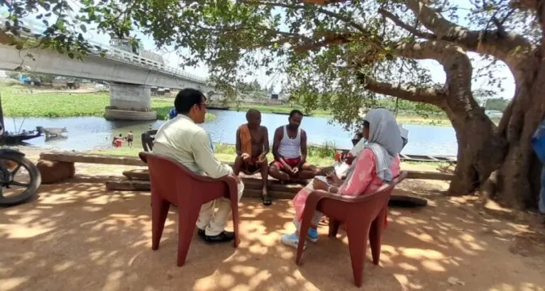 Pollution in Daya river in Puri