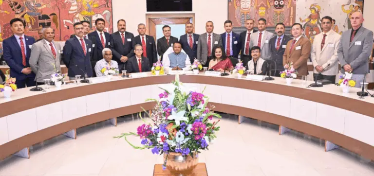 NDC Delegation Calls On CM Majhi, Praises Odisha’s Growth Trajectory