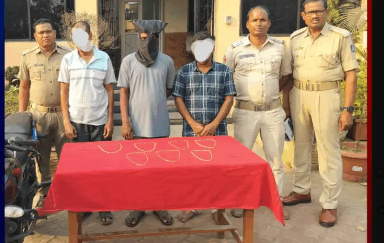 Police Arrest 3 Members Of Chain-Snatching Gng In Odisha’s Cuttack, Recover Gold Ornaments