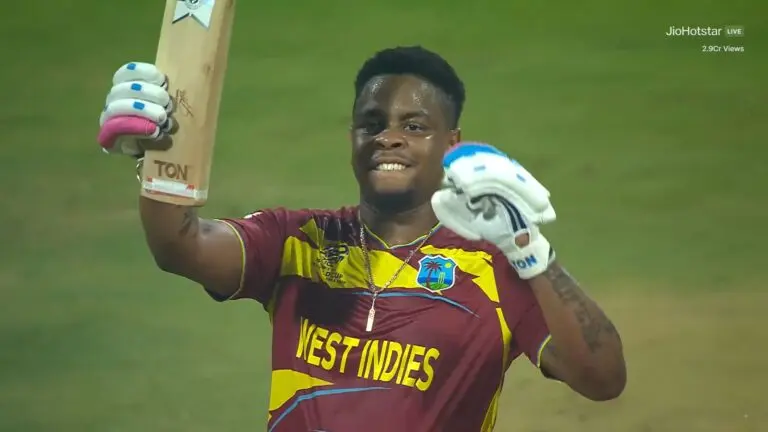 Shimron Hetmyer 85 off 34 balls
