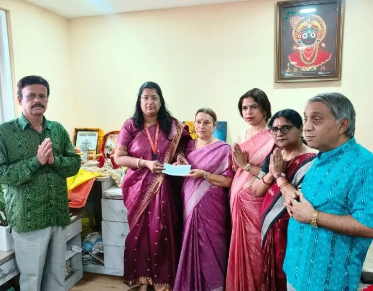 Subas Pani family donates 10 lakh to Puri temple