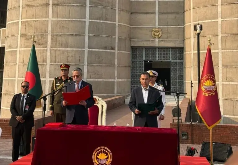 Tarique Rahman sworn in