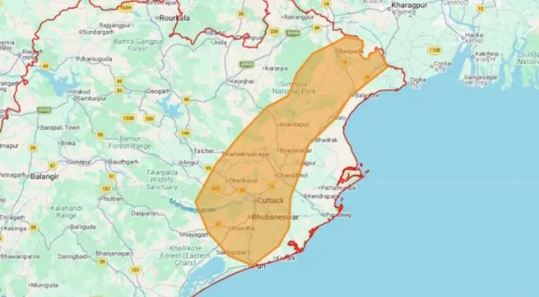 Thunderstorm, Rain & Gusty Wind To Lash 8 Odisha Dists & Bhubaneswar Till 7.30PM