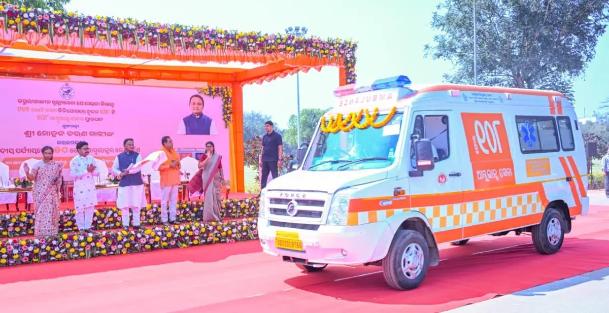 Odisha CM Flags Off 250 New Ambulances, Announces Emergency Services For Airstrips | OdishaBytes