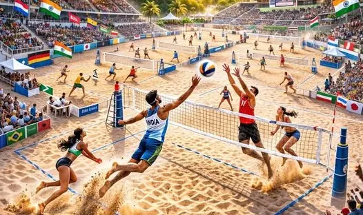 World Beach Volleyball Pro Tour event at KIIT