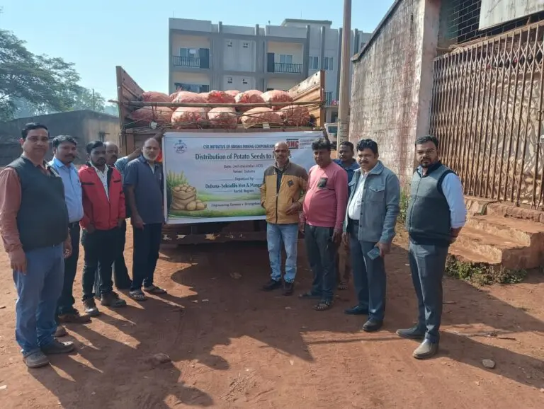 OMC Strengthens Agriculture-Based Livelihoods In Barbil Mining Region