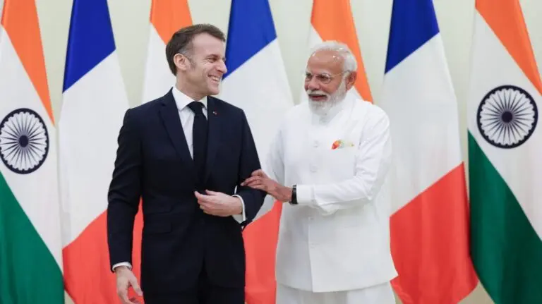 French President Macron Lauds Indian-Origin CEOs, Calls India A Global Innovation Leader