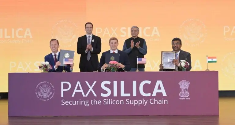 India Signs Pax Silica Declaration, Joins US-Led Tech And Critical Minerals Initiative
