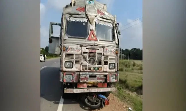Man, Wife Die After Truck Rams Into Bike In Odisha’s Jagatsinghpur