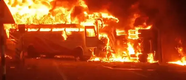 13 killed, 25 Injured in Andhra Bus-Truck Collision; Chandrababu Naidu Expresses shock