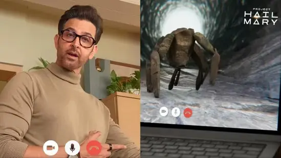 Hrithik Roshan Bonds With Alien Rocky From ‘Project Hail Mary’, Jaadu Reacts