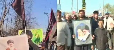 Protests Rock Jammu And Kashmir After Iran Confirms Khamenei’s Death; Shias Take To Streets