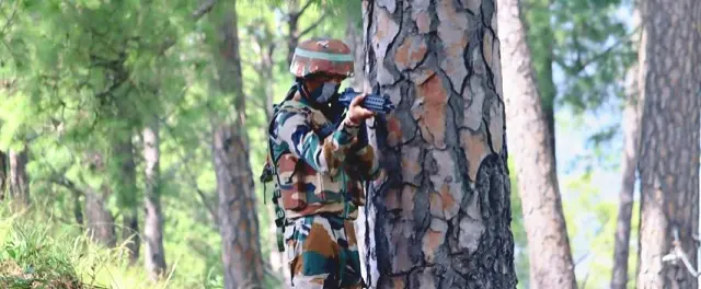 Indian Army Foils Early Morning Pak Drone Intrusion Bid Along LoC In Poonch