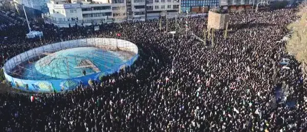 Massive Protests Erupt Across Iran After Khamenei’s Killing In US-Israel Strikes