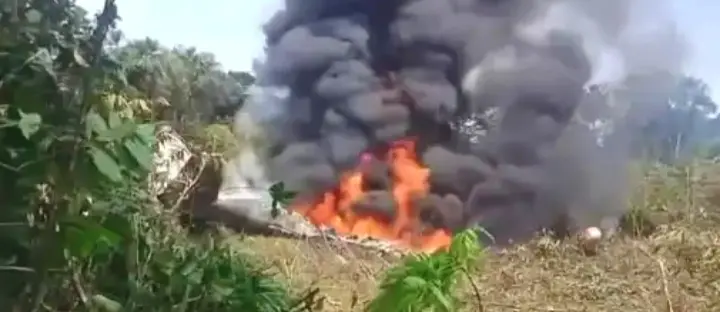 At Least 66 Killed After Military Aircraft Crashes During Take-Off In Colombia