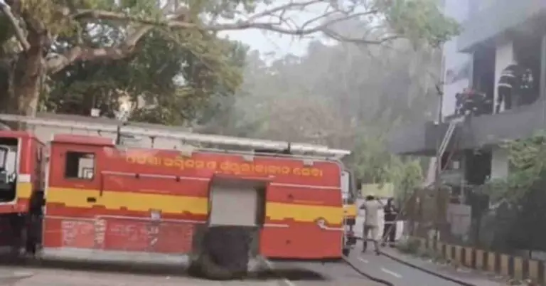 Fire Breaks Out At LIC Office On Link Road In Odisha’s Cuttack; Documents Gutted