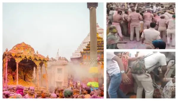 Crowd Surge Near Dolabedi Sparks Brief Chaos At Puri Jagannath Temple